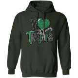 Love My Trojans Gildan Hoodie - Busy Bee Graphix