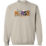 Nurse Halloween Crewneck - Busy Bee Graphix