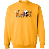 Nurse Halloween Crewneck - Busy Bee Graphix