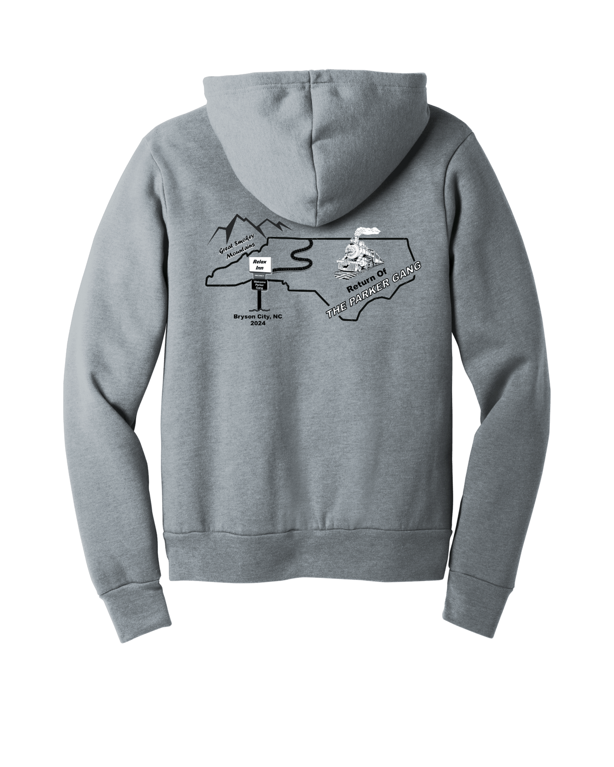 Parker Gang BELLA+CANVAS Fleece Pullover Hoodie - Busy Bee Graphix
