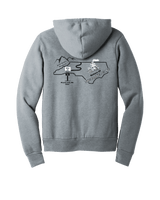 Parker Gang BELLA+CANVAS Fleece Pullover Hoodie - Busy Bee Graphix