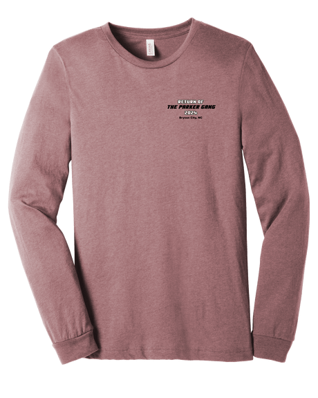 Parker Gang BELLA+CANVAS® Unisex Heather Long Sleeve Tee - Busy Bee Graphix