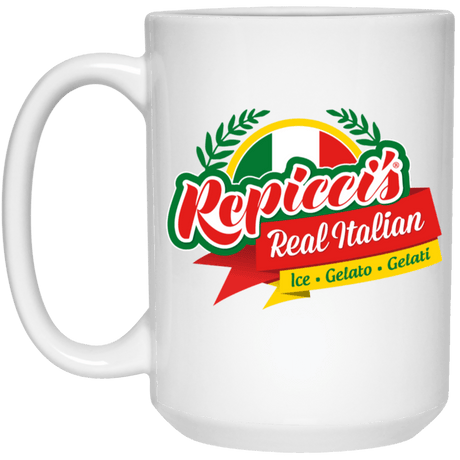 Repicci's 15oz White Mug - Busy Bee Graphix