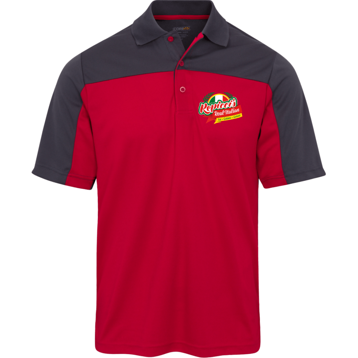 Repicci's Core 365 Mens Balance Pique Polo - Busy Bee Graphix