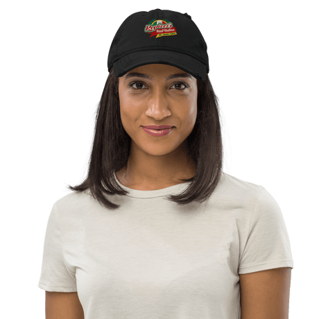 Repicci's Distressed Cotton Twill Hat - Busy Bee Graphix