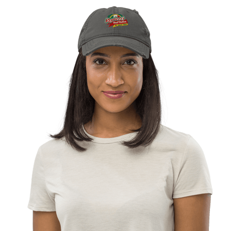 Repicci's Distressed Cotton Twill Hat - Busy Bee Graphix
