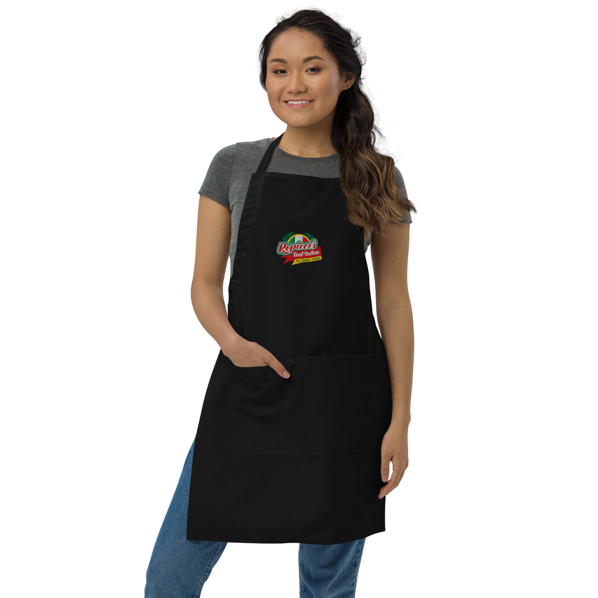 Repicci's Embroidered Apron - Busy Bee Graphix