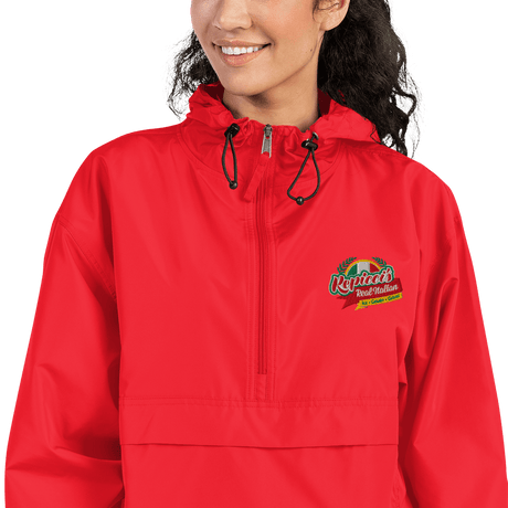 Repicci's Embroidered Champion Packable Jacket - Busy Bee Graphix