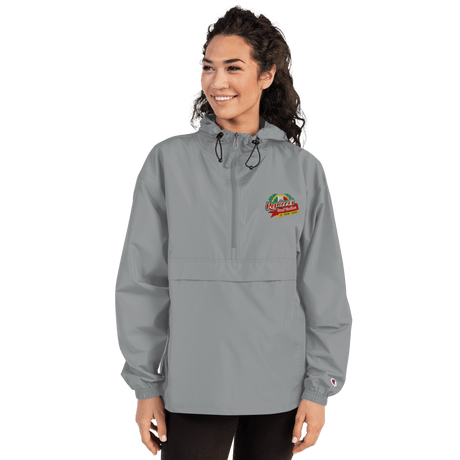 Repicci's Embroidered Champion Packable Jacket - Busy Bee Graphix