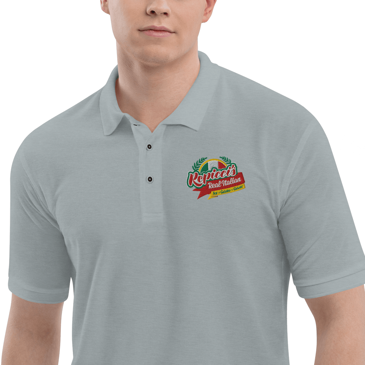 Repicci's Men's Premium Polo - Busy Bee Graphix