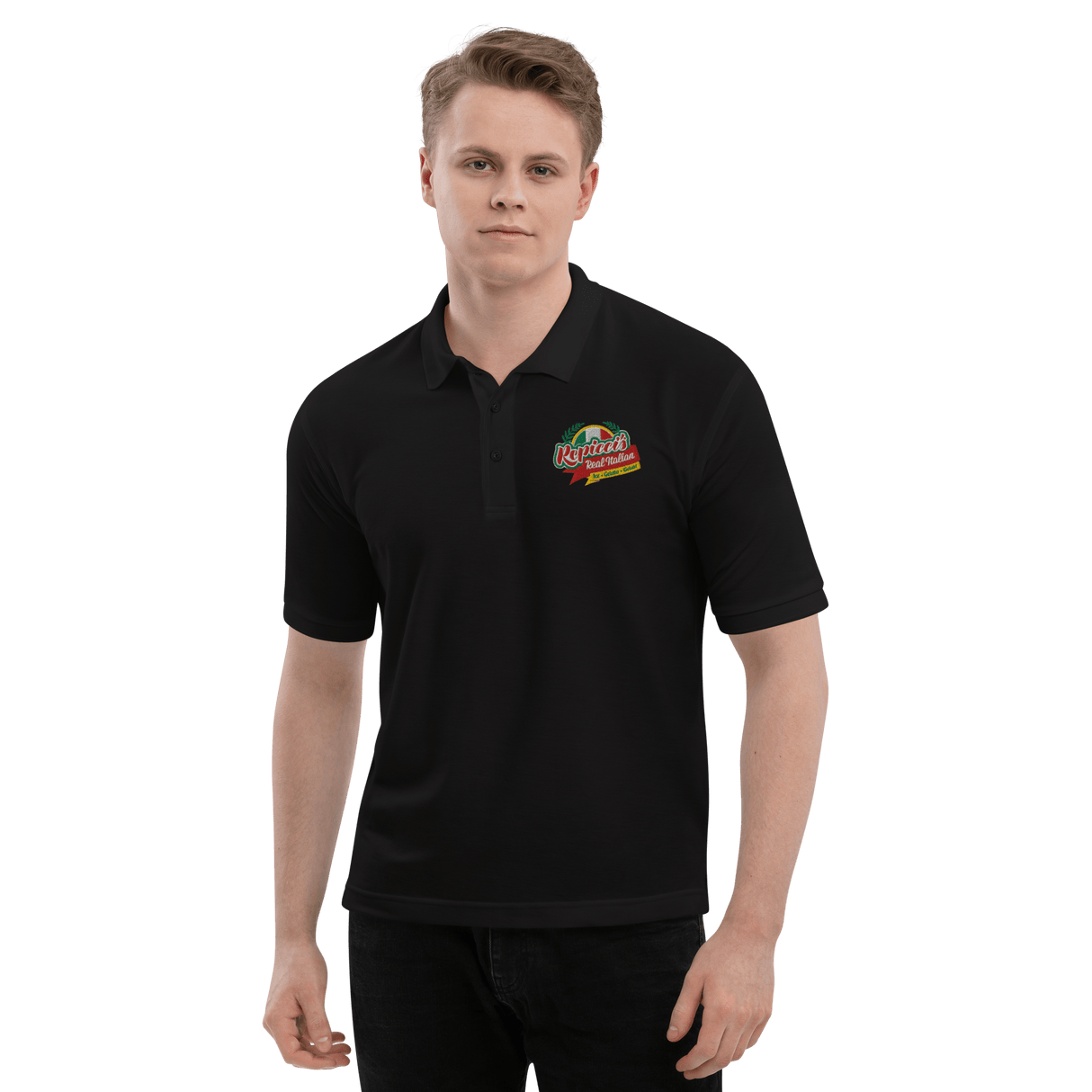 Repicci's Men's Premium Polo - Busy Bee Graphix