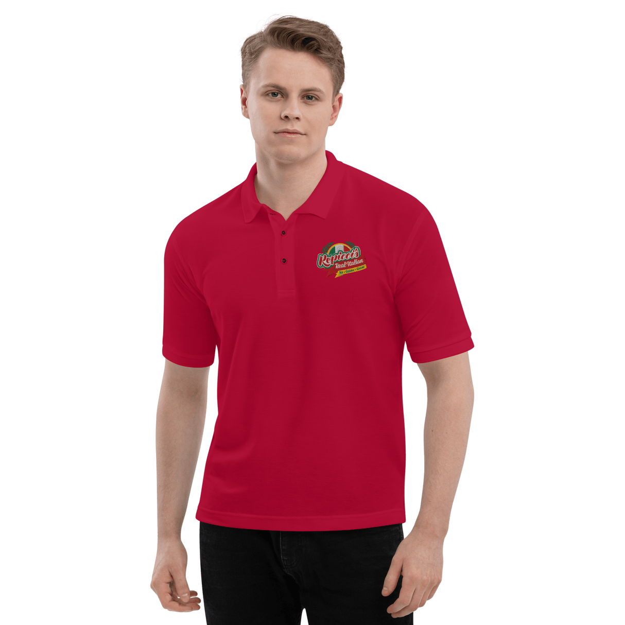 Repicci's Men's Premium Polo - Busy Bee Graphix