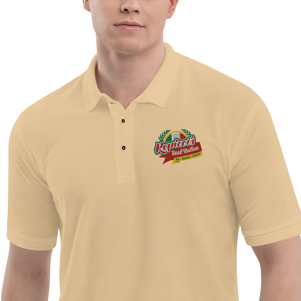 Repicci's Men's Premium Polo - Busy Bee Graphix