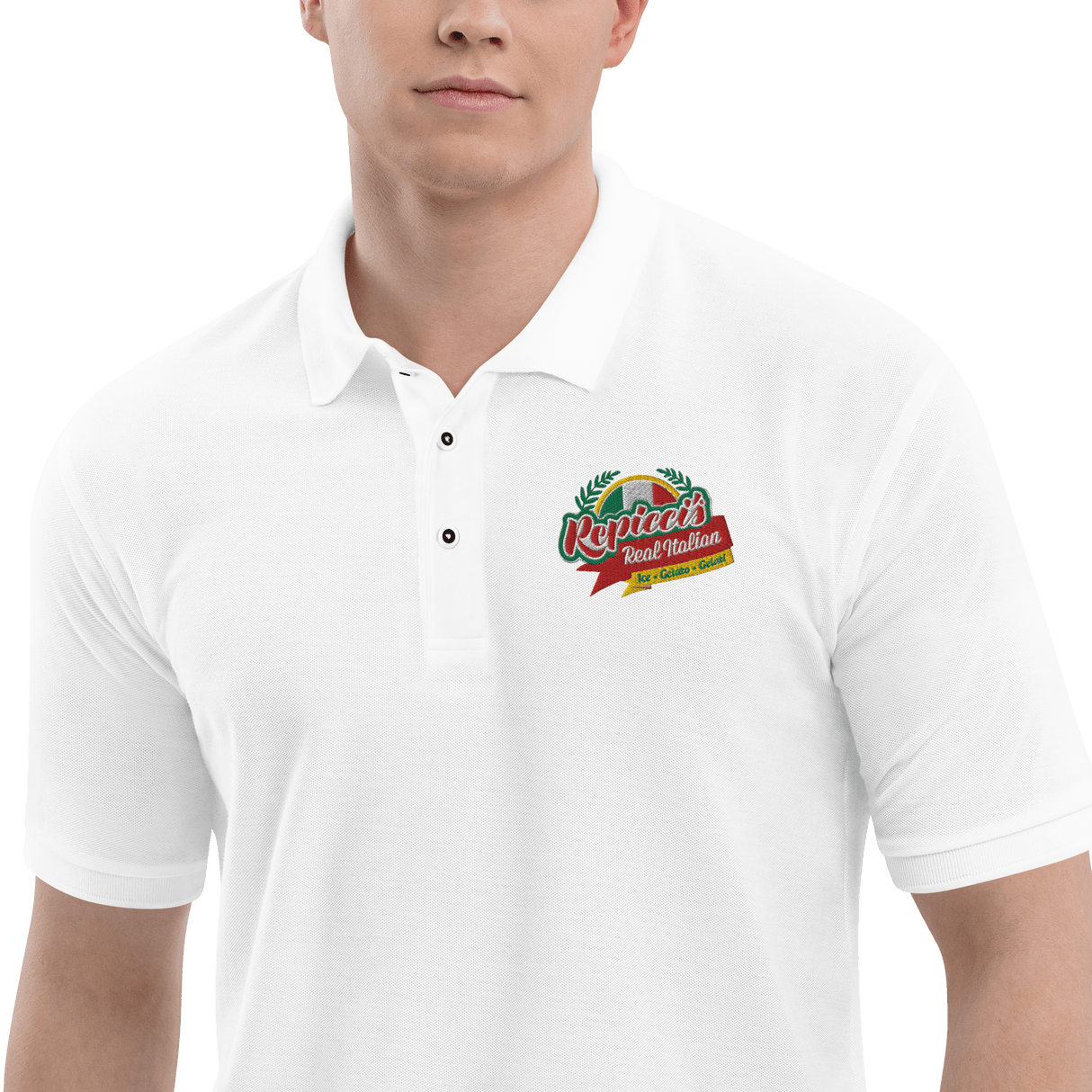 Repicci's Men's Premium Polo - Busy Bee Graphix