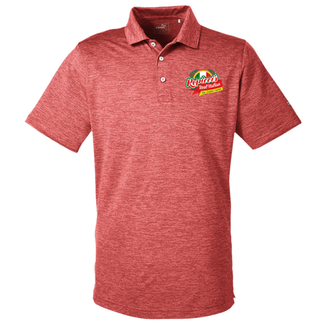 Repicci's Puma Mens Icon Heather Polo - Busy Bee Graphix