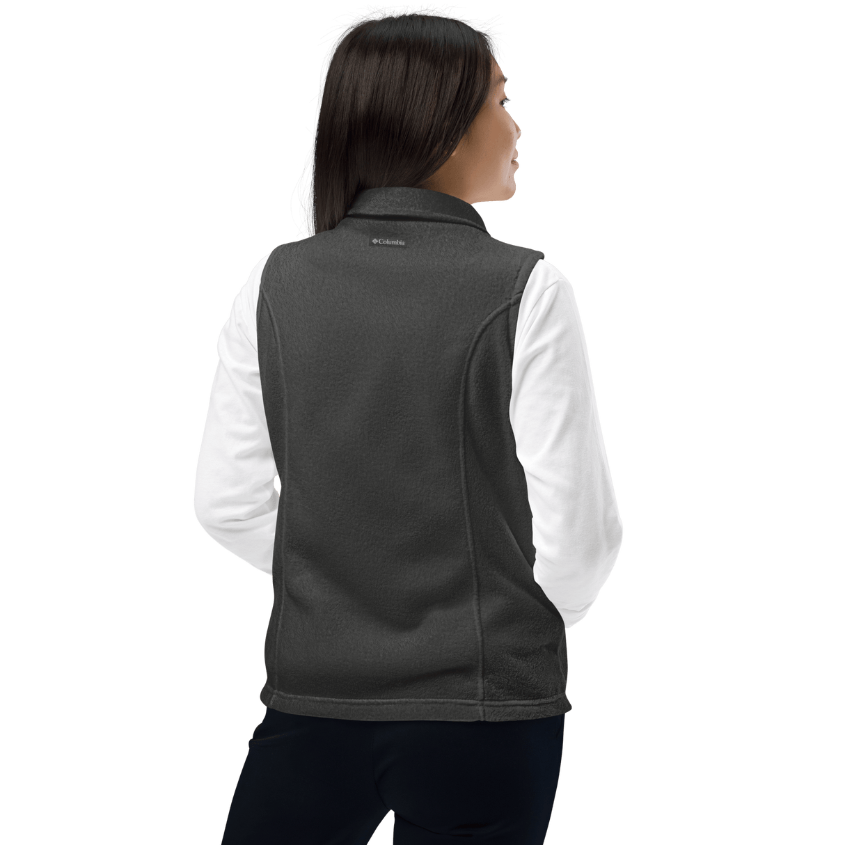 Repicci's Women’s Columbia fleece vest - Busy Bee Graphix