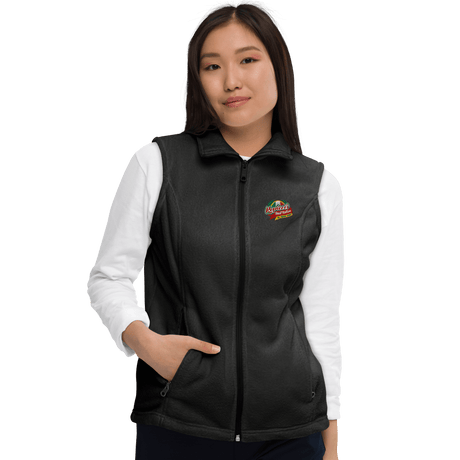 Repicci's Women’s Columbia fleece vest - Busy Bee Graphix