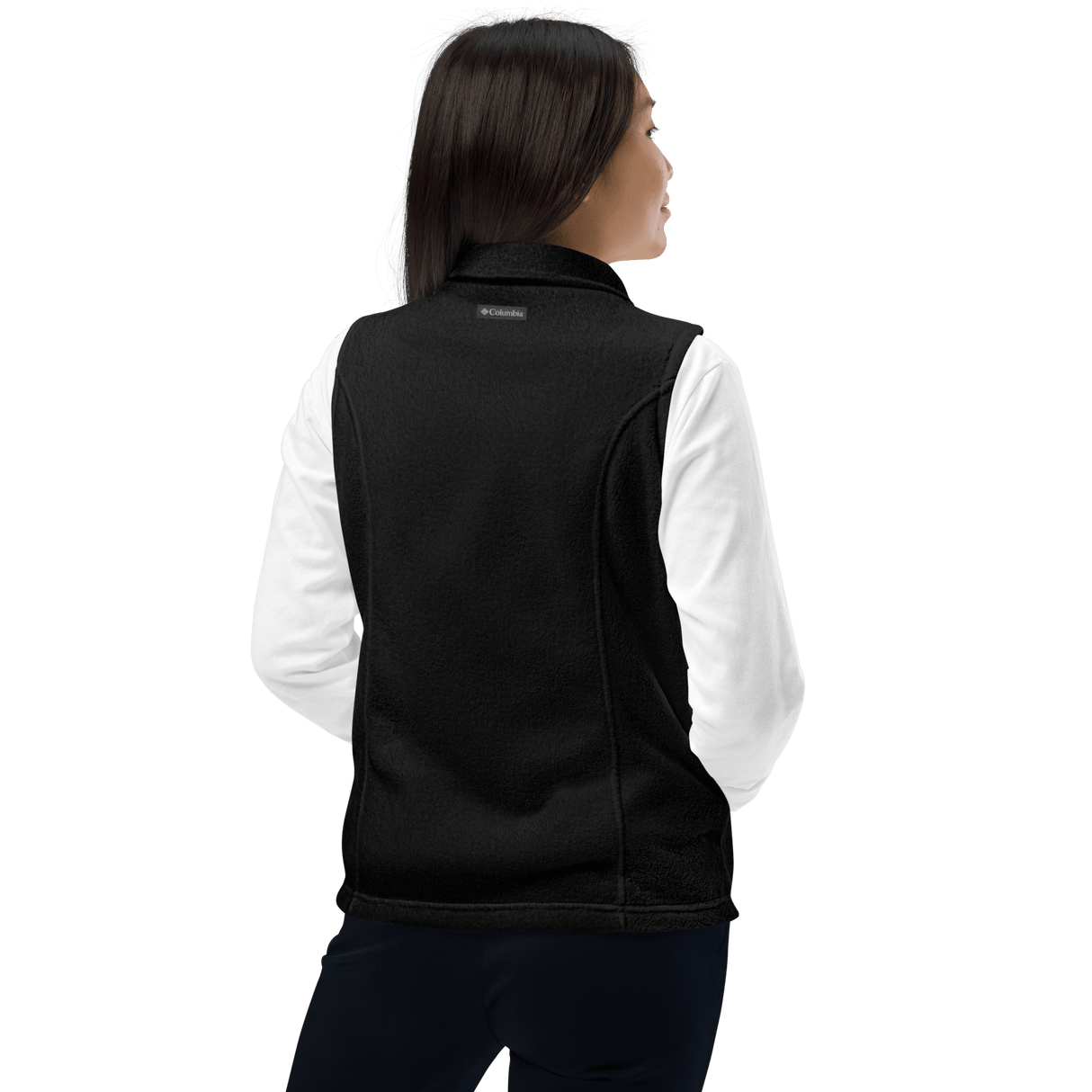 Repicci's Women’s Columbia fleece vest - Busy Bee Graphix