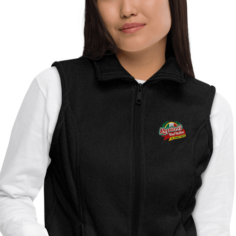 Repicci's Women’s Columbia fleece vest - Busy Bee Graphix