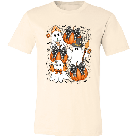 Retro Coquette Ghost Halloween Tee - Busy Bee Graphix