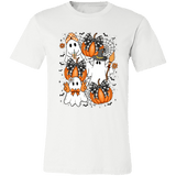 Retro Coquette Ghost Halloween Tee - Busy Bee Graphix