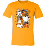 Retro Coquette Ghost Halloween Tee - Busy Bee Graphix