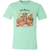 Retro Fall Basics Coquett Pumpkin Bow Tee - Busy Bee Graphix