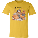 Retro Fall Basics Coquett Pumpkin Bow Tee - Busy Bee Graphix