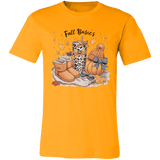 Retro Fall Basics Coquett Pumpkin Bow Tee - Busy Bee Graphix