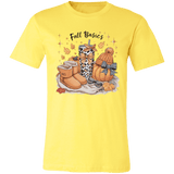 Retro Fall Basics Coquett Pumpkin Bow Tee - Busy Bee Graphix