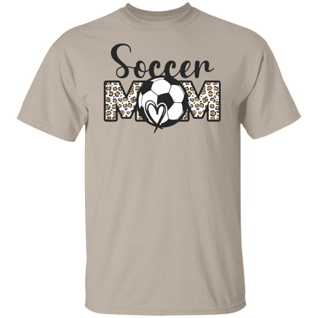 Soccer Mom Gildan Tee - Busy Bee Graphix