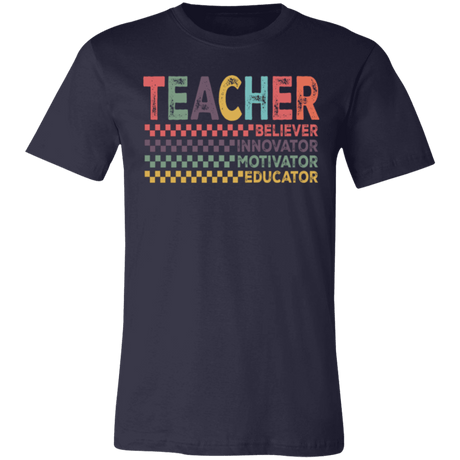 Teacher Bella Canvas S/S Tee - Busy Bee Graphix