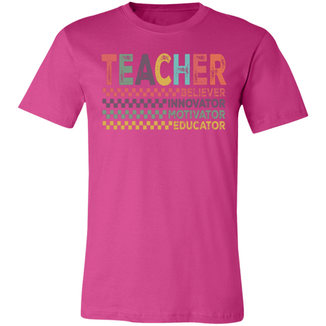 Teacher Bella Canvas S/S Tee - Busy Bee Graphix