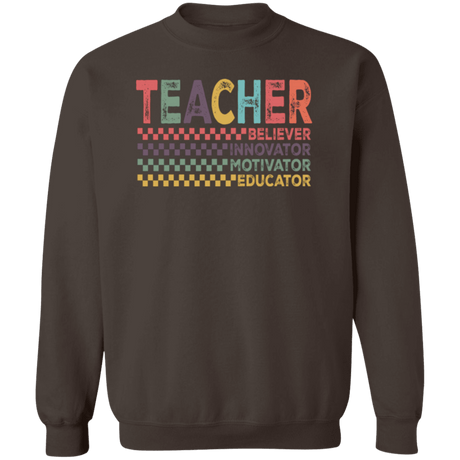 Teacher Crewneck Sweatshirt - Busy Bee Graphix