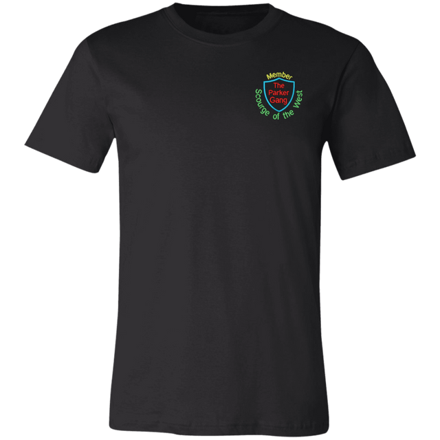 The Parker Gang Member Embroidered Tee - Busy Bee Graphix