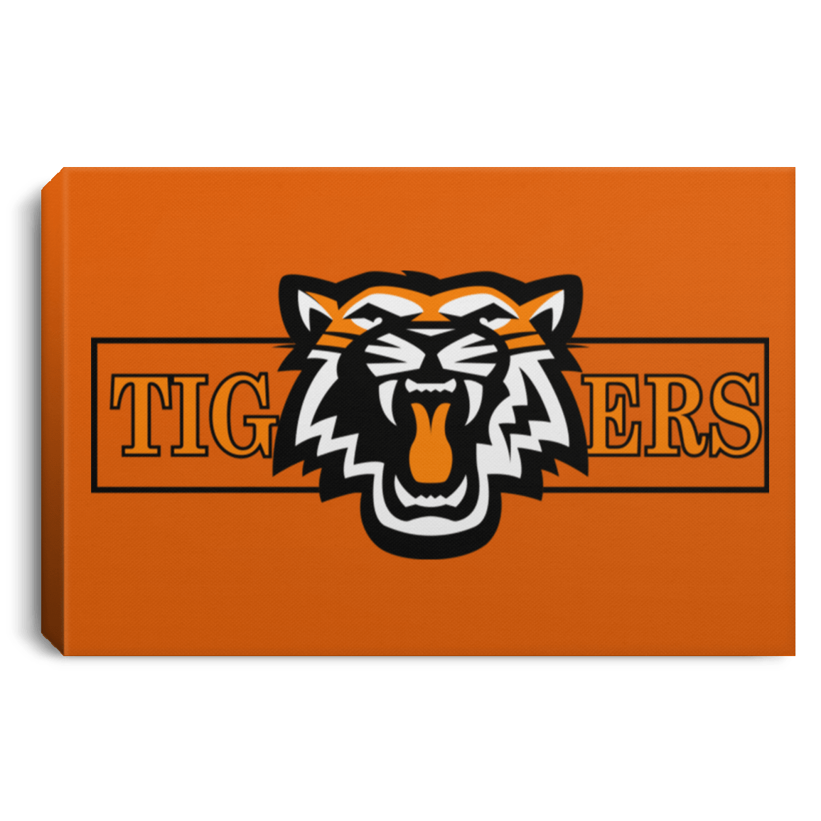 Tigers Landscape Canvas .75in Frame - Busy Bee Graphix