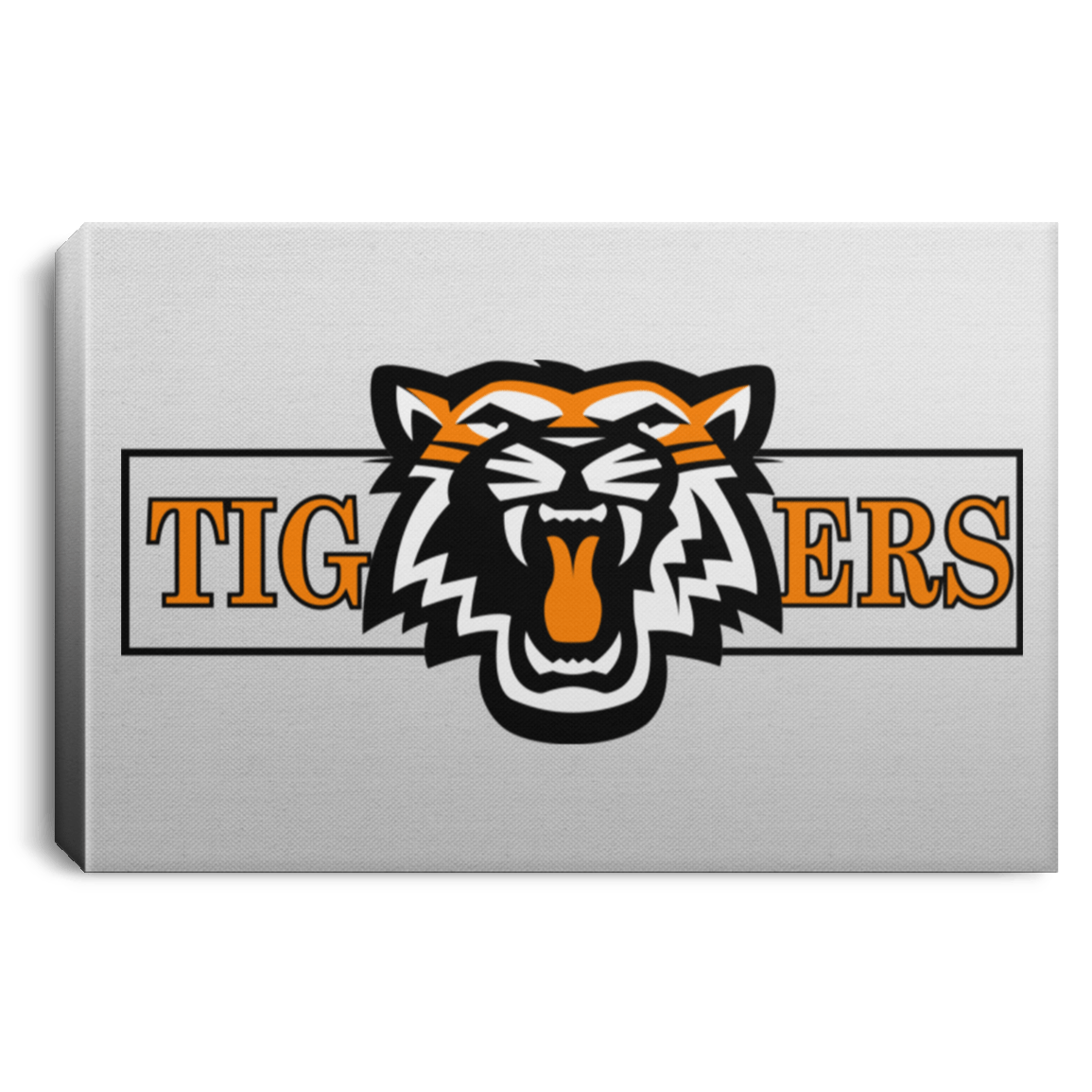 Tigers Landscape Canvas .75in Frame - Busy Bee Graphix