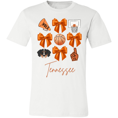 TN Vols Basketball Bella Canvas Tee - Busy Bee Graphix