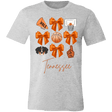 TN Vols Basketball Bella Canvas Tee - Busy Bee Graphix