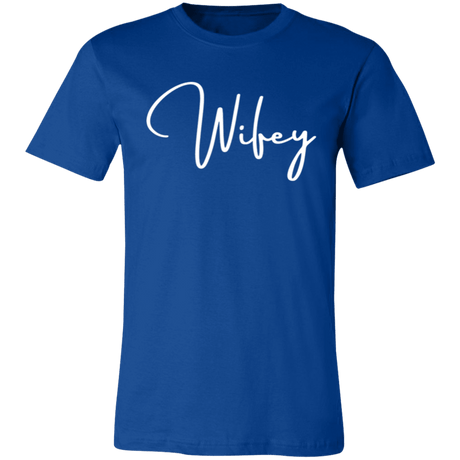 Wifey Bella Canvas Tee - Busy Bee Graphix