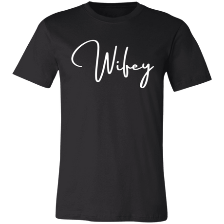 Wifey Bella Canvas Tee - Busy Bee Graphix