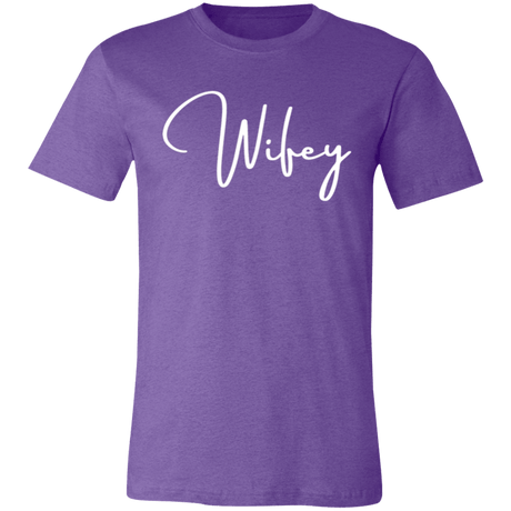 Wifey Bella Canvas Tee - Busy Bee Graphix