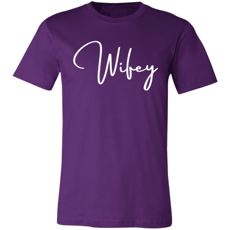 Wifey Bella Canvas Tee - Busy Bee Graphix