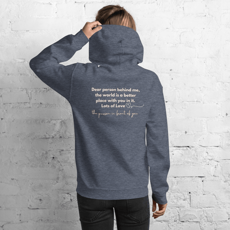 You Are Enough Hoodie (Light Print) - Busy Bee Graphix