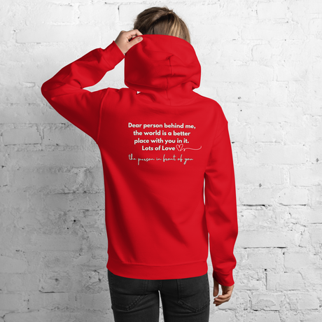 You Are Enough Hoodie (Light Print - Design 2) - Busy Bee Graphix