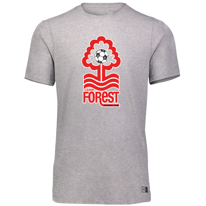 Adult Essential Dri-Power Tee with CFFC Logo & White Outline