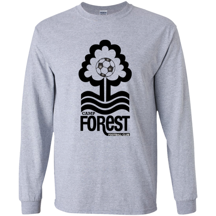 Youth Long Sleeve T-Shirt with CFFC Black Logo